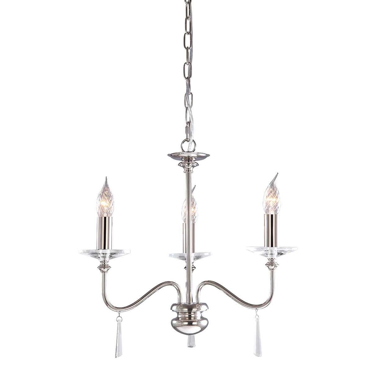 Elstead Lighting-FINSBURY PARK-FP3-POL-NICKEL-ELSFP3-POL-NICKEL