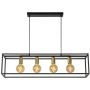 Lucide RUBEN 00424/04/30 Висяща лампа 4x40w/e27 ip20