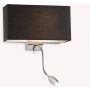 Ideal Lux HOTEL 035956 Светильник за стена 1x60W/E27+1x1,5W/LED ip20