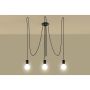 Sollux EDISON SL.0370 Висяща лампа 3x60W/E27