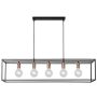 Lucide ARTHUR 08424/05/30 Висяща лампа 5x60w/e27 ip20