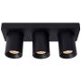 Lucide NIGEL 09929/15/30 Спот 3x5w/gu10 2200k 320lm ip20