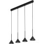 TK Lighting CONO MINI 10305 Висяща лампа 4x10W/GU10 IP20