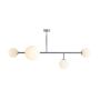 Aldex DIONE 1092PL_L4 Таванна лампа 4x15W/E14|E27 IP20