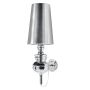 King Home QUEEN WALL 1018W2.CHROM Светильник за стена 1x60W/E27 IP20