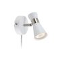 Markslojd FOLIE 108627 Светильник за стена 2x2W/LED IP20