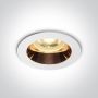 One Light The Chill Out 10105M/W/CU Вградено спот светило 1x10W/GU10 IP20