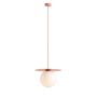 Aldex LOOP CORAL L 1125G11_L lampa wisząca 1x15W/E27