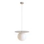 Aldex LOOP BEIGE L 1125G17_L lampa wisząca 1x15W/E27