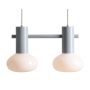 Aldex FLO 2 GREY S 7000H22_S Висяща лампа 2x10W/E14