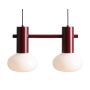 Aldex FLO 2 RUBY S 7000H27_S Висяща лампа 2x10W/E14