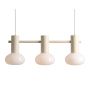 Aldex FLO 3 CREAM S 7000E9_S Висяща лампа 3x10W/E14