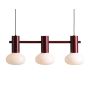 Aldex FLO 3 RUBY S 7000E27_S Висяща лампа 3x10W/E14