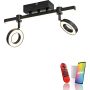 Paul Neuhaus LOLASMART-BILEDA 12075-18 Спот 2x12W/LED 2700-5000k 1300lm ip20