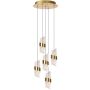 Lucide KLIGANDE 13496/36/02 Висяща лампа 5x7w/led 2700k 720lm ip20