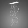 Altavola Design Ledowe okręgi LA076/P_90_in_3k_white_dimm Висяща лампа 6x130W/LED 3000K 7800lm IP44