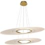 Altavola Design Eclipse LA116/P2_97_3k_gold Висяща лампа 2x48W/LED 3000K 2880lm IP20