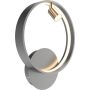 Altavola Design Spectra LA114/W_40_grey_gold Светильник за стена 1x14W+1x5W/LED 3000K 1140lm IP20