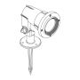 Norlys SANDE 1592BC Градински фар 1x5,5W/GU10 3000K 375LM IP65