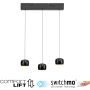 Paul Neuhaus BALLINI 15261-18 Висяща лампа 3x22W/LED 3000k 2400lm ip20