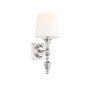 Cosmolight AUSTIN W01118NI-WH Светильник за стена 1x40W/E14 IP20