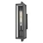 Cosmolight DOVER W01088BK Светильник за стена 1x60W/E27 ip44