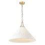Cosmolight PROVIDENCE P01521BR-WH Висяща лампа 1x40W/E27 ip20