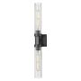 Cosmolight QUINCY W02873BK Светильник за стена 2x40W/E27 ip20