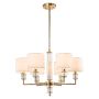 Cosmolight SUTTON P06385AU-WH Таванна лампа 6x40W/E14 ip20