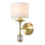Cosmolight SUTTON W01845BR-WH Светильник за стена 1x25W/E14 ip20