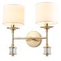 Cosmolight SUTTON W02415AU-WH Светильник за стена 2x25W/E14 ip20