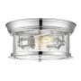 Cosmolight WARWICK C02316CH Таванна лампа 2x40W/E27 ip20