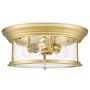 Cosmolight WARWICK C03323BR Таванна лампа 3x40W/E27 ip20