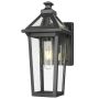 Cosmolight ZURICH W01609BK Светильник за стена 1x60W/E27 IP23