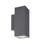 Norlys SANDVIK 1741GR Светильник за стена 1x3.9W/GU10 2700K 265LM IP65