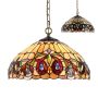 Prezent TIFFANY XXI. 1704 Висяща лампа 2x60W/E27 IP20