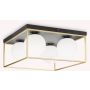 Ideal Lux LINGOTTO 198156 Таванна лампа 4x28W/E14 ip20