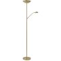 Lucide ZENITH 19791/24/02 Стойка лампа 2x20w/led 3000k 1600lm+320lm ip20