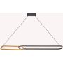 Zuma Line RAVON P241145502A Висяща лампа 2x40W/LED 3000k 2200lm ip20
