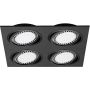 Zuma Line BOXY 20073-BK Вградено спот светило 4x15W/GU10/ES111 IP20