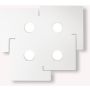 Ideal Lux TOTEM 215778 Таванна лампа 4x15W/GX53 ip20