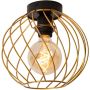 Lucide DANZA 21128/25/02 Таванна лампа 1x40w/e27 ip20