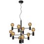 Lucide LEANNE 21421/10/30 Висяща лампа 10x60w/e27 ip20
