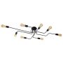 Lucide LESTER 21112/08/30 Таванна лампа 8x40w/e27 ip20
