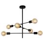 Lucide LESTER 21119/06/30 Таванна лампа 6x60w/e27 ip20