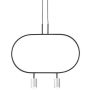 Altavola Design Luna LPL337-SL Висяща лампа 2x3W/LED 3000K 480lm IP20