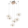 Altavola Design Mariposa LA102/CO6 Висяща лампа 6x36W/LED 3000K 2160lm IP20