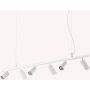 Ideal Lux DYNAMITE 231433 Висяща лампа 6x28W/GU10 ip20