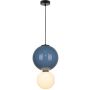 Italux Pieve PND-95221-1L-BLU Висяща лампа 1x7W/LED 3000K 867lm IP20