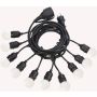 Ideal Lux FIESTA 246796 Гирлянда 10x15W/E27 ip44